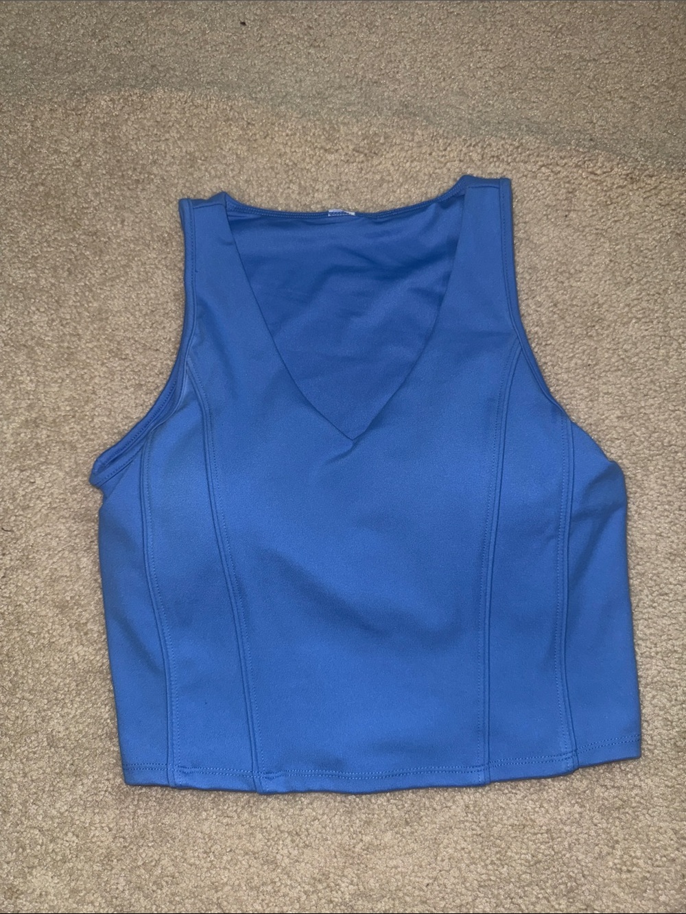 Yogalicious crop longline tank Size Large